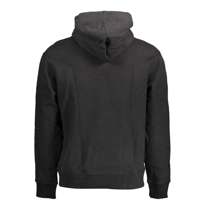 Calvin Klein Black Cotton Men Sweatshirt