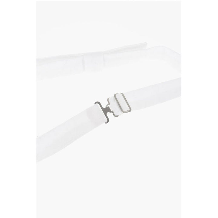 Dsquared² Solid Color Poplin Cotton Bow Tie