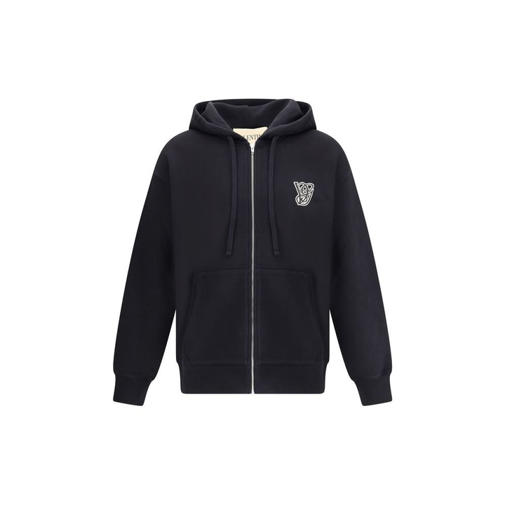 Valentino Black Cotton Sweatshirt