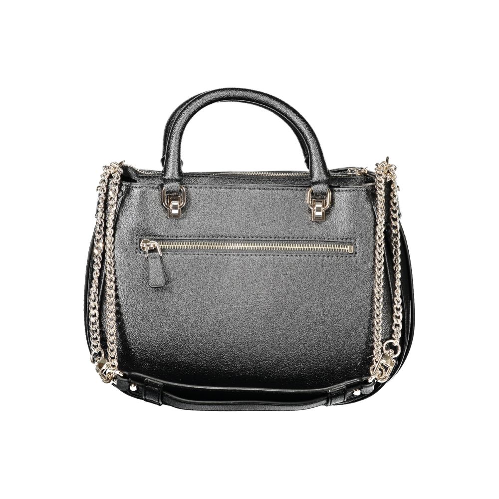 Guess Jeans Black Polyurethane Women Handbag
