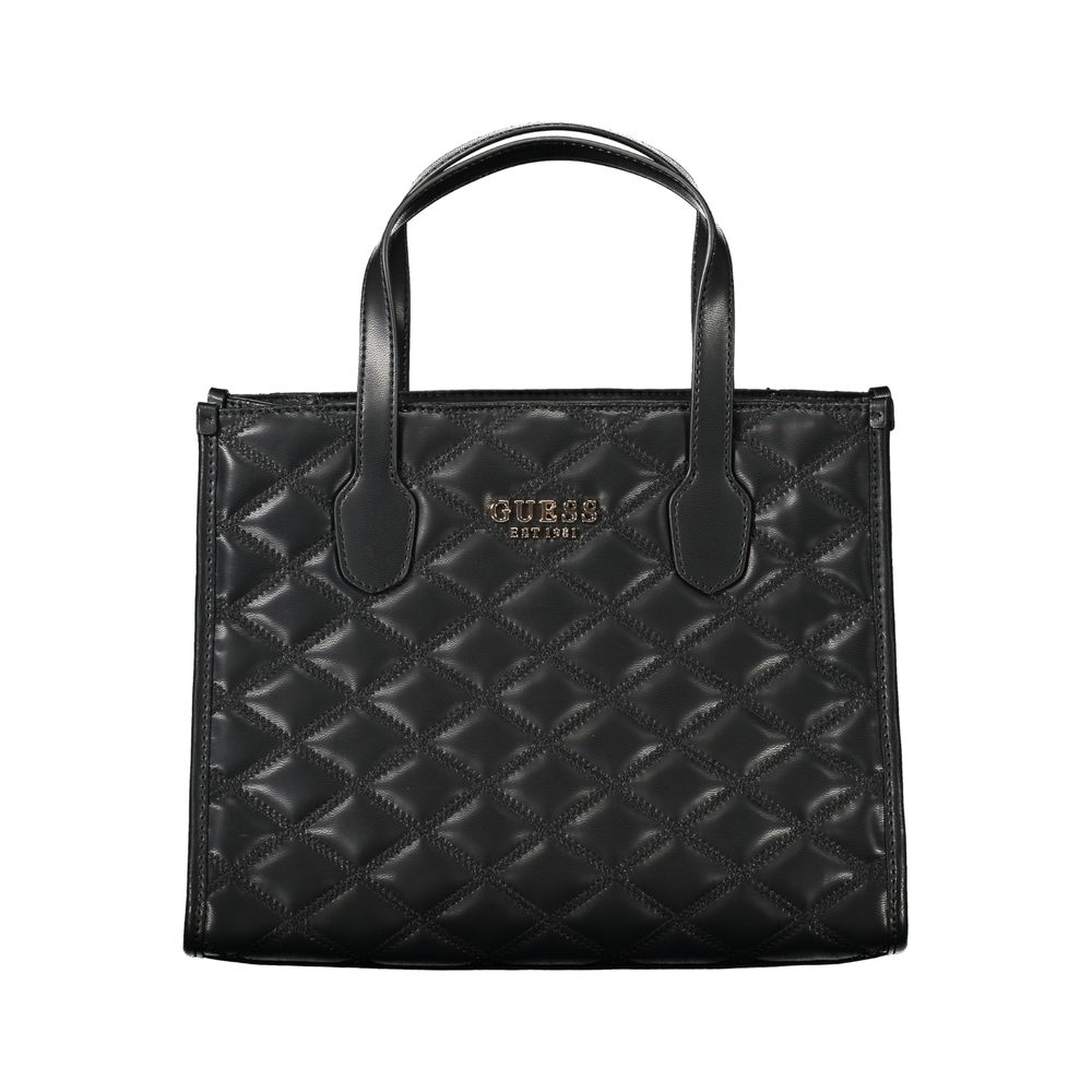 Guess Jeans Black Polyurethane Women's Handbag