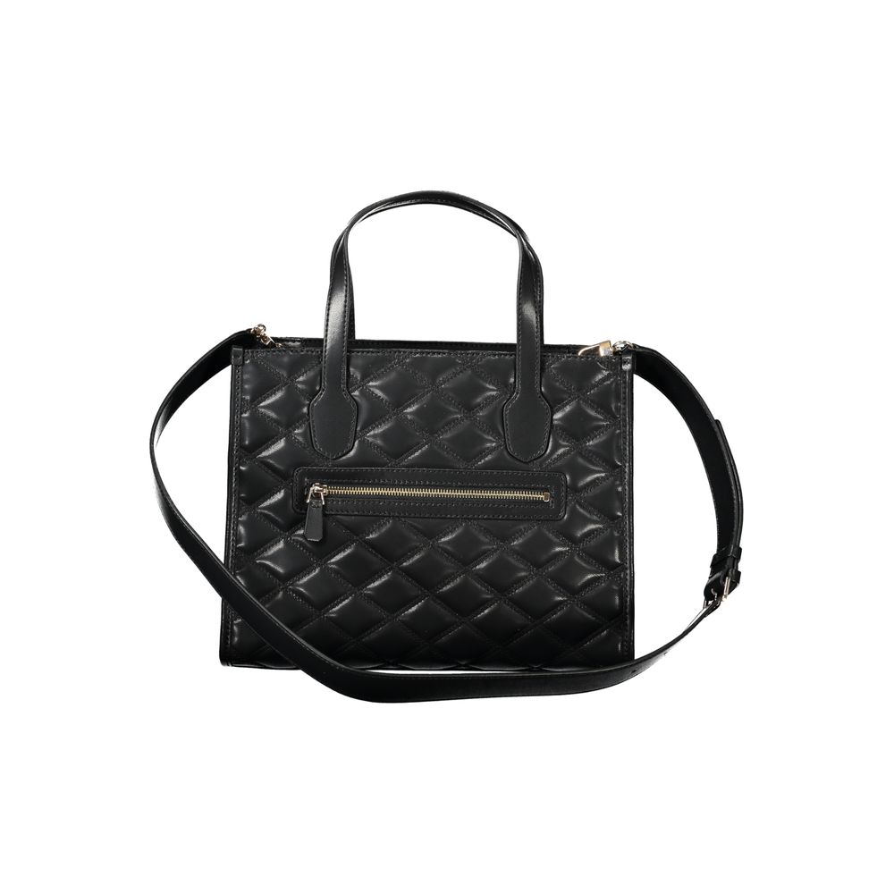 Guess Jeans Black Polyurethane Women's Handbag