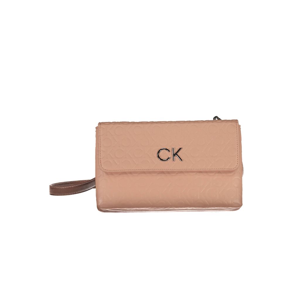 Calvin Klein Pink Polyester Handbag