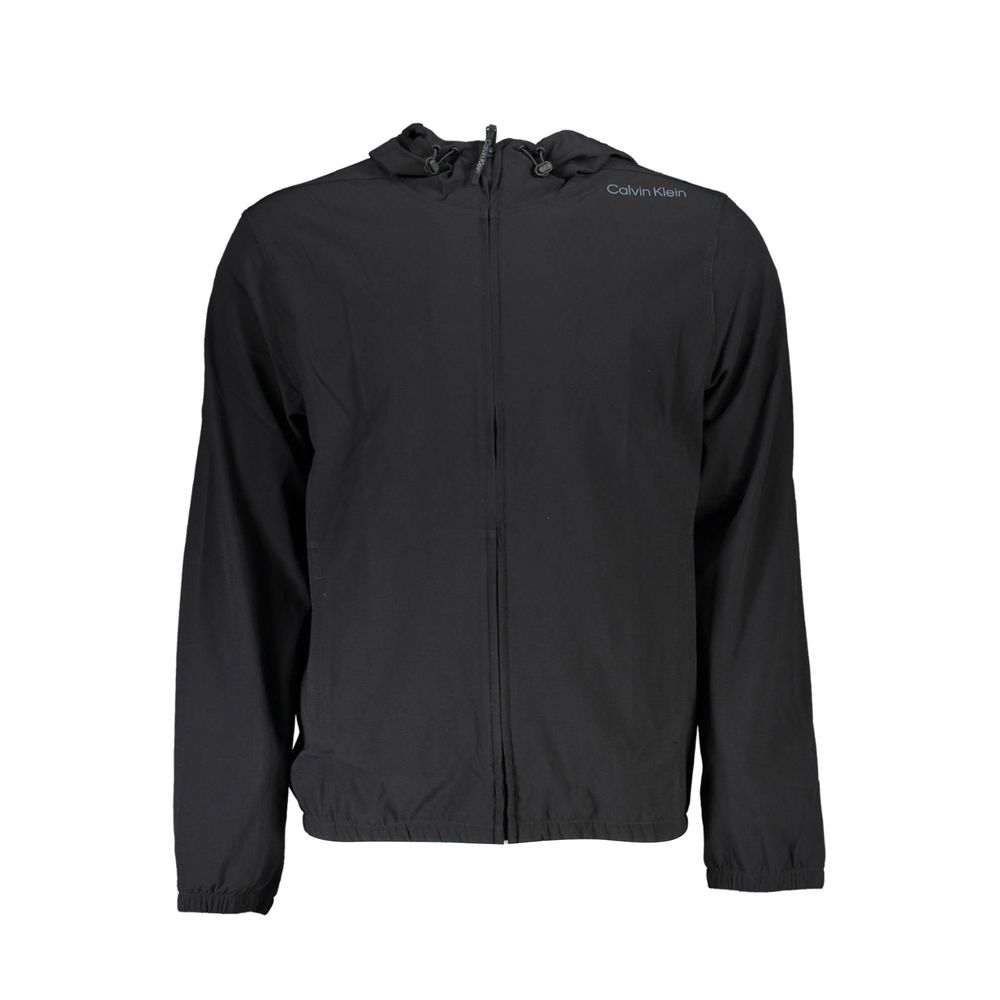 Calvin Klein Black Polyester Men's Sweatshirt