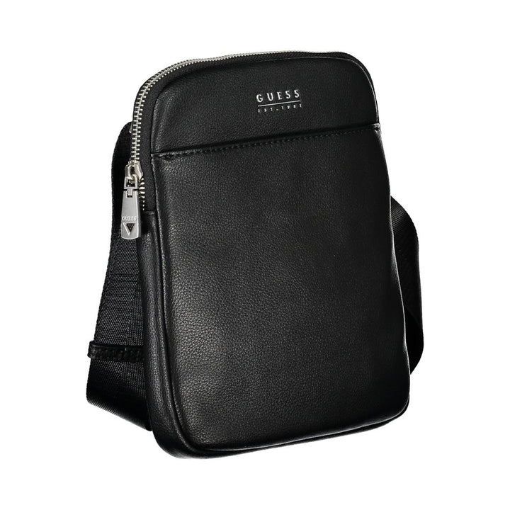 Guess Jeans Black Polyethylene Shoulder Bag