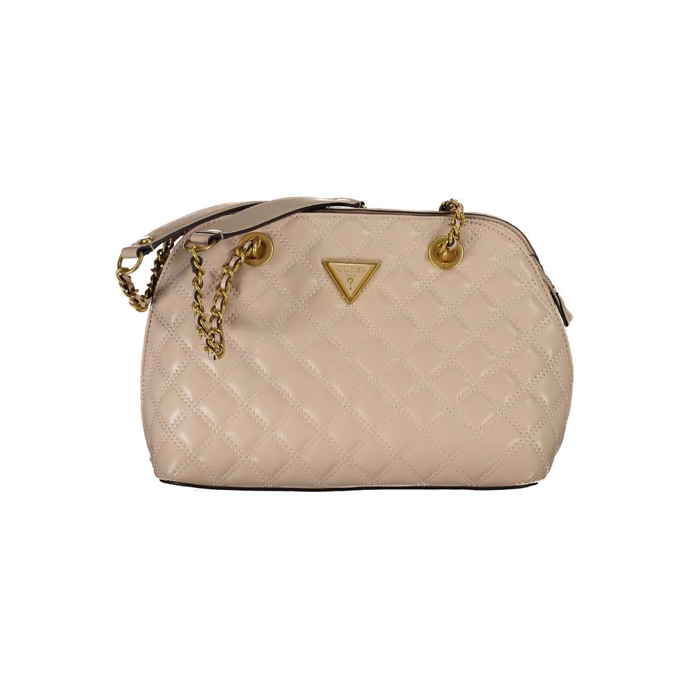 Guess Jeans Beige Polyurethane Women Handbag