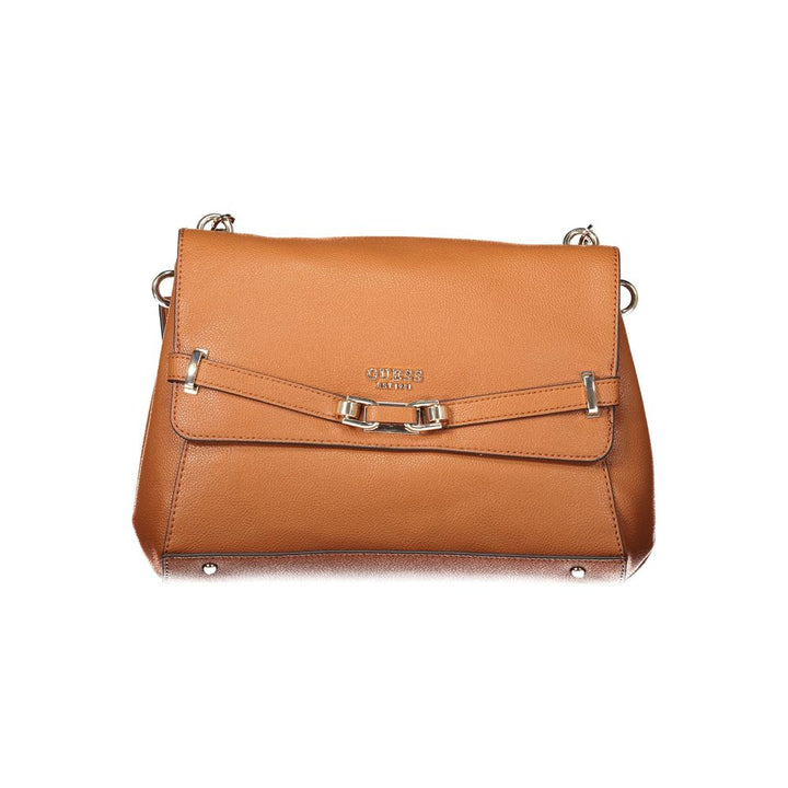Guess Jeans Marrone Poliuretano Woman Handbag