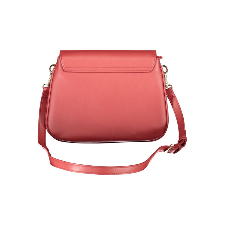Mario Valentino Rosso Polyurethane Women Handbag