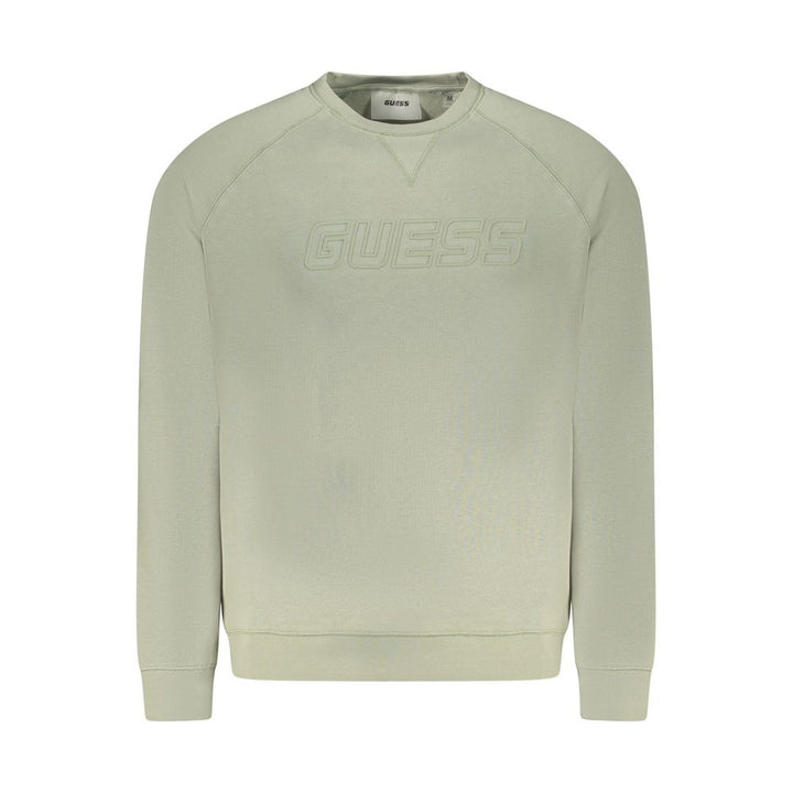 Guess Jeans Green Cotton Sweater