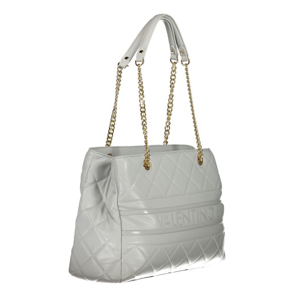 Mario Valentino Grigio Polyurethane Women Handbag
