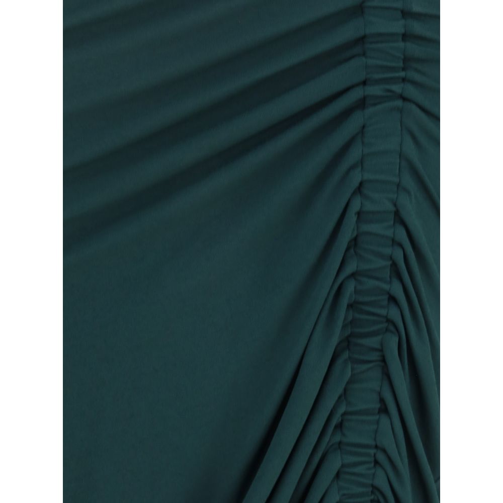 Ferragamo Bicolor Viscose Casual Dress