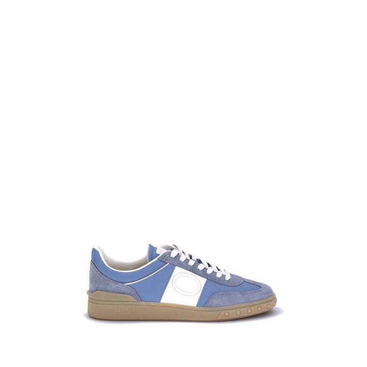 Valentino Garavani Blue Rubber Low Top Sneakers