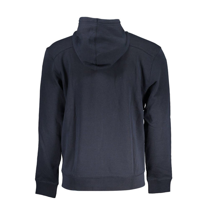 Hugo Boss Blue Cotton Sweater