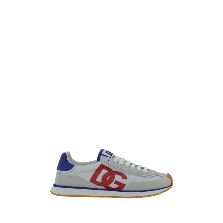 Dolce & Gabbana Multicolor Fabric Low Top Sneakers
