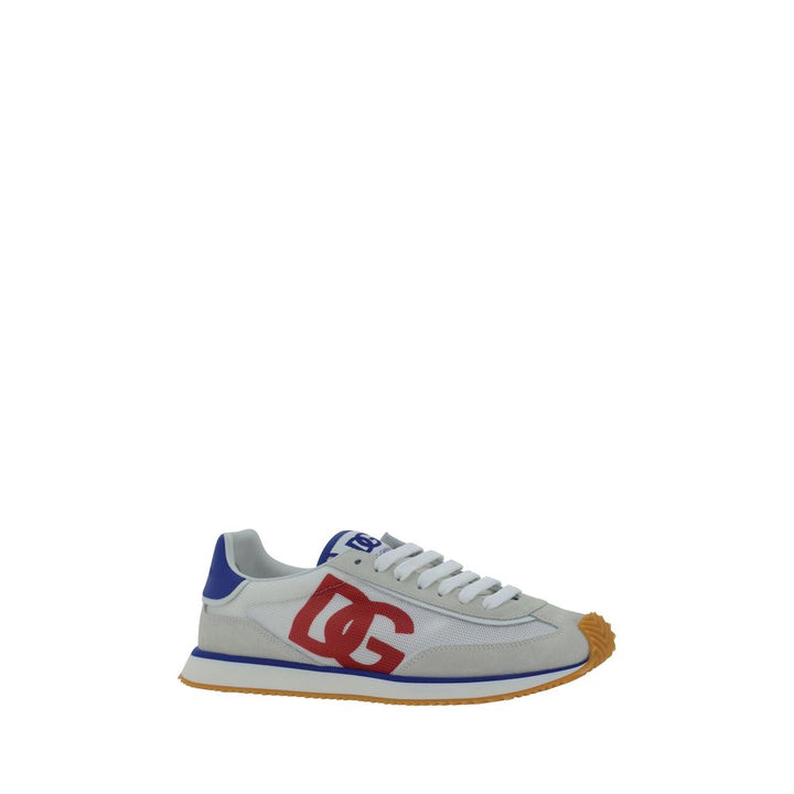 Dolce & Gabbana Multicolor Fabric Low Top Sneakers