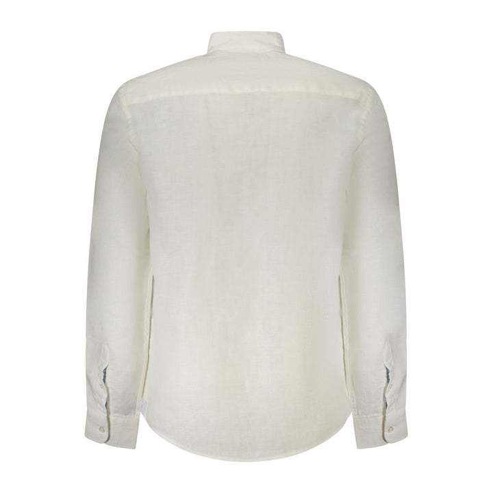 North Sails Bianco Linen Mens Shirt