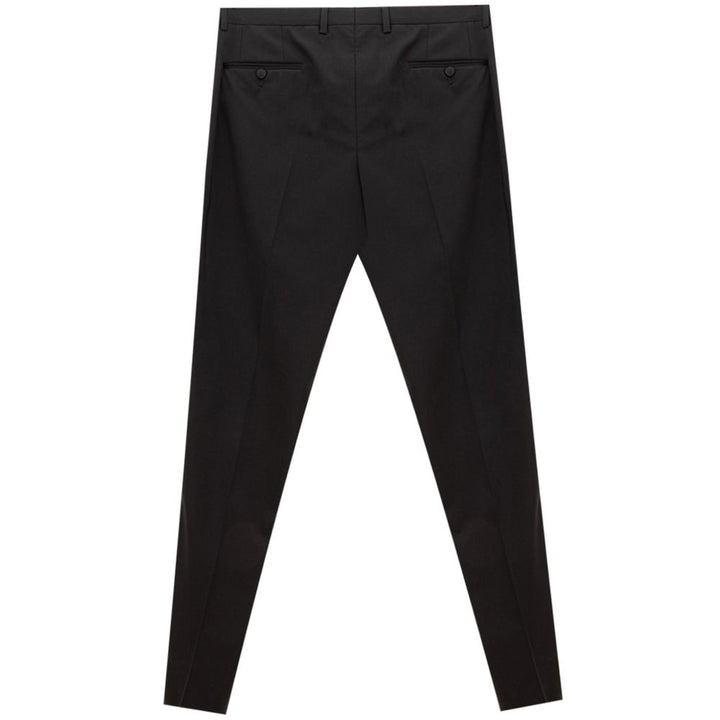 Dolce & Gabbana Black Wool Dress Pants