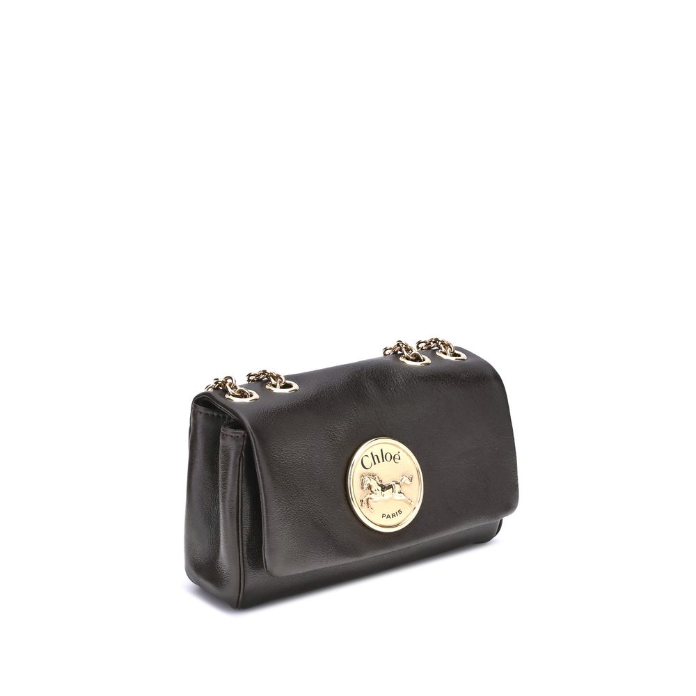 Chloé Brown Calf Leather Bos Taurus Shoulder Bag