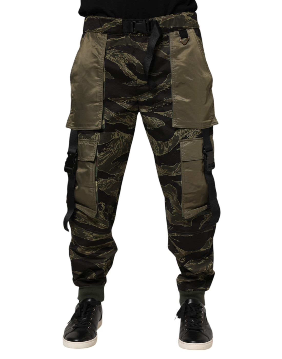Dolce & Gabbana Multicolor Cargo Camouflage Pants