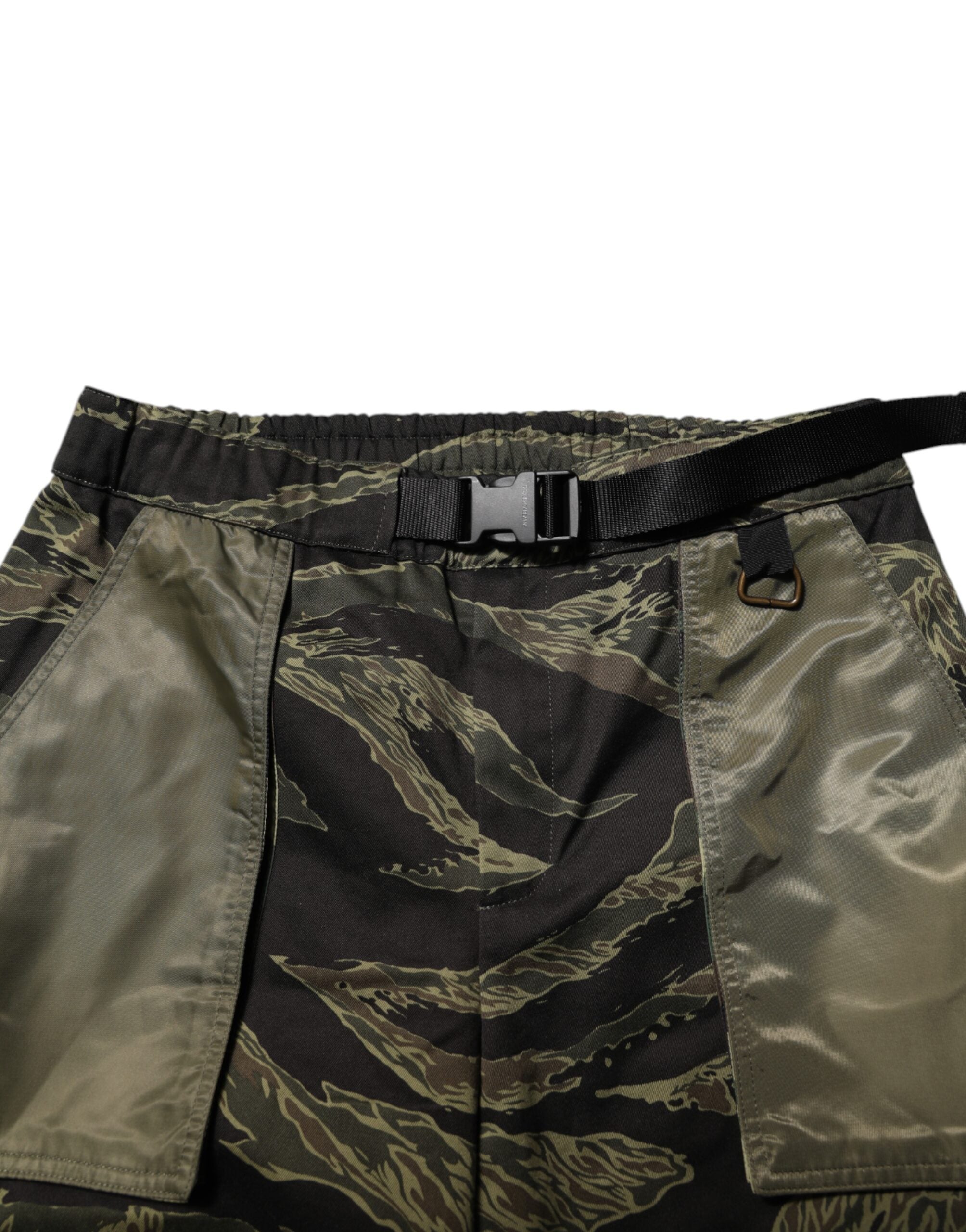 Dolce & Gabbana Multicolor Cargo Camouflage Pants