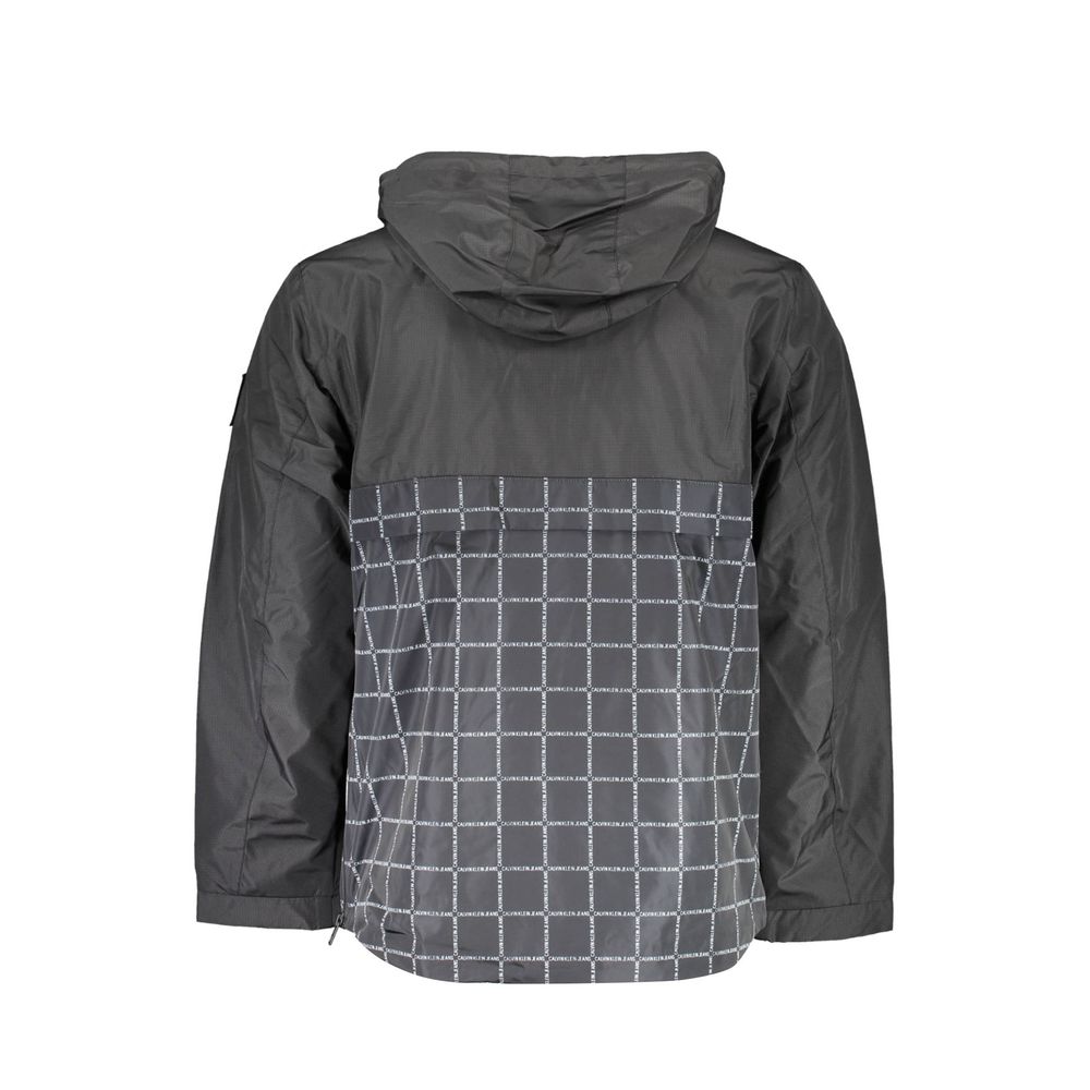 Calvin Klein Black Polyester Men's Jacket