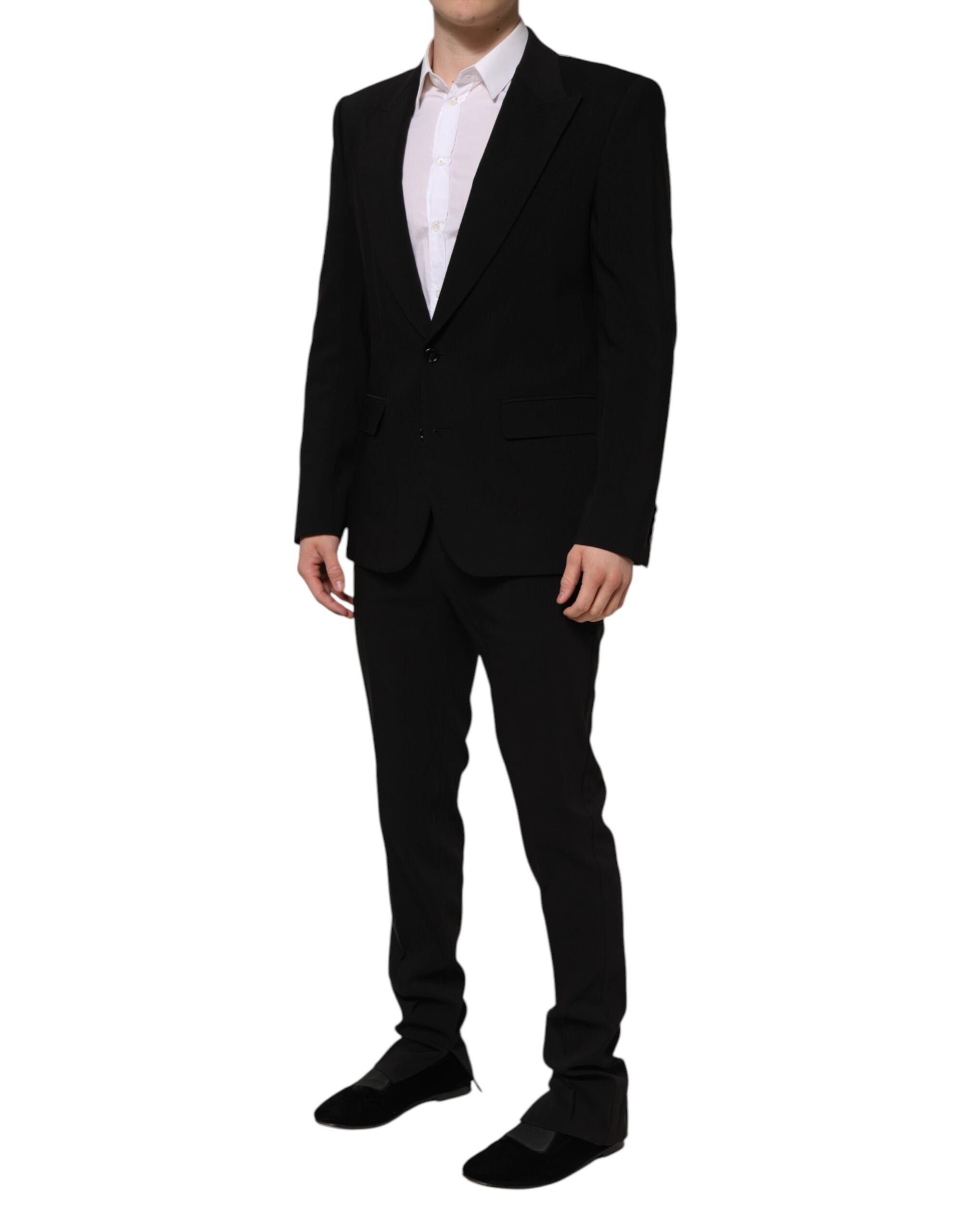 Dolce & Gabbana Black MARTINI Single Breasted 2 Piece Suit