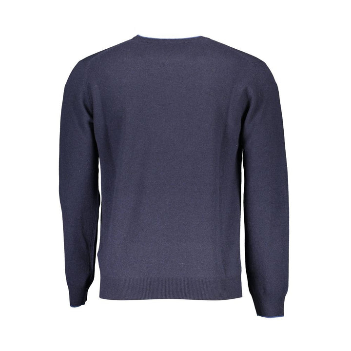 Harmont & Blaine Blue Wool Sweater
