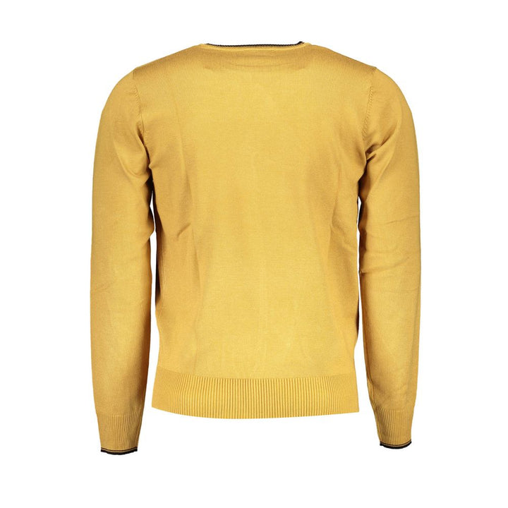 U.S. Grand Polo Yellow Nylon Sweater