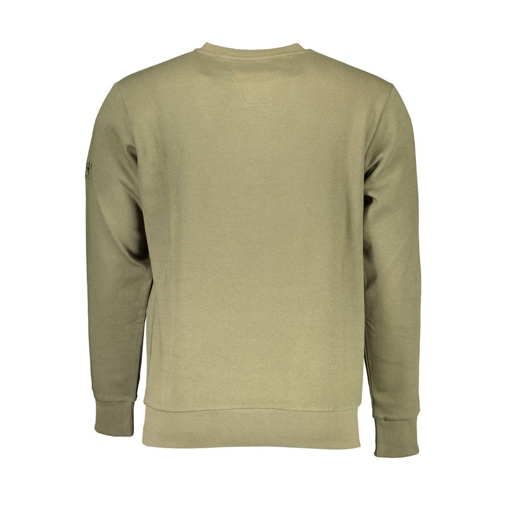 U.S. Grand Polo Green Cotton Sweater