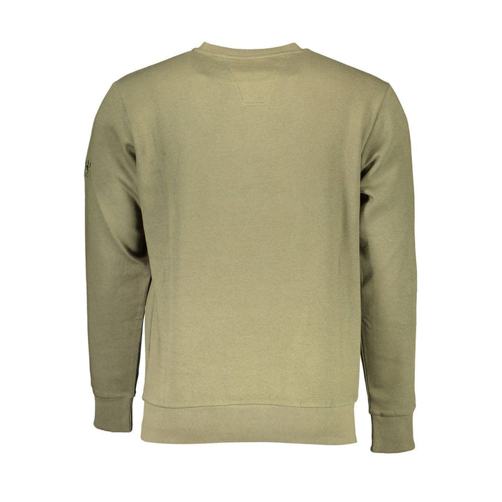 U.S. Grand Polo Green Cotton Sweater