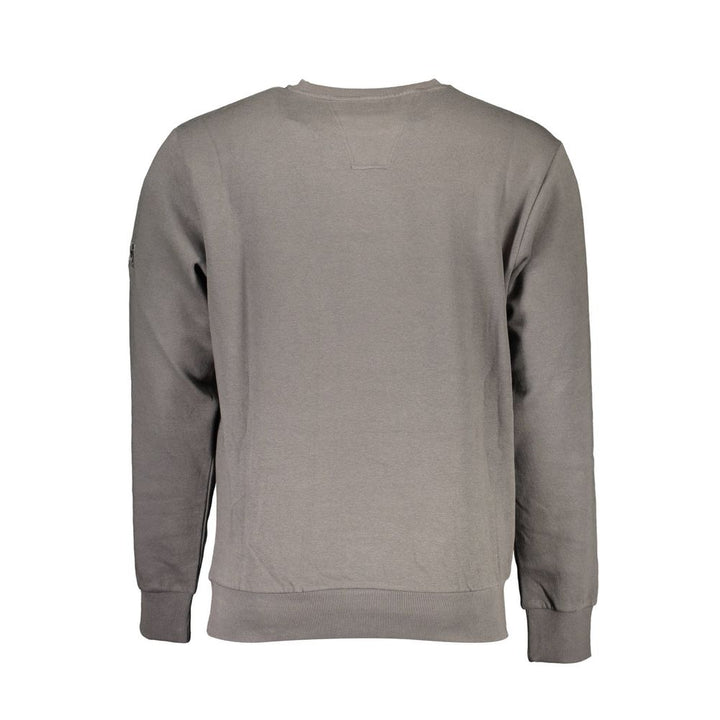 U.S. Grand Polo Gray Cotton Sweater