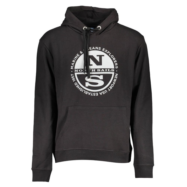 North Sails Black Cotton Sweater