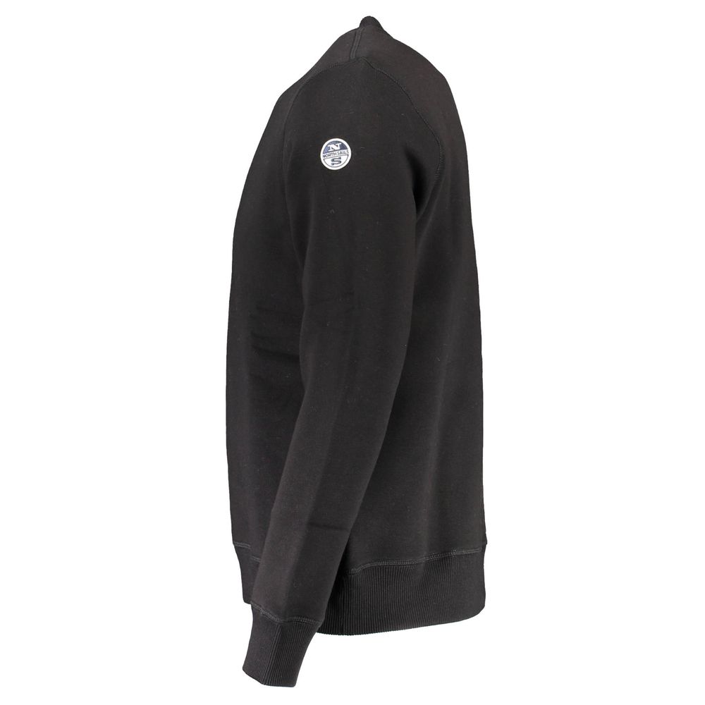 North Sails Black Cotton Sweater