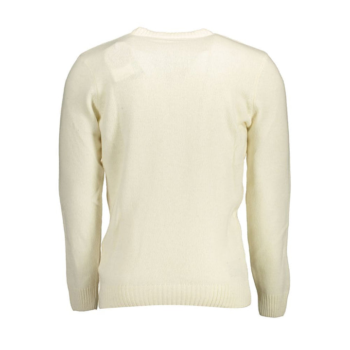U.S. POLO ASSN. White Wool Sweater