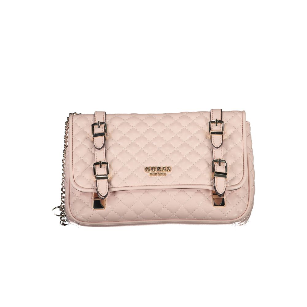 Guess Jeans Rosa Polyurethane Women Handbag