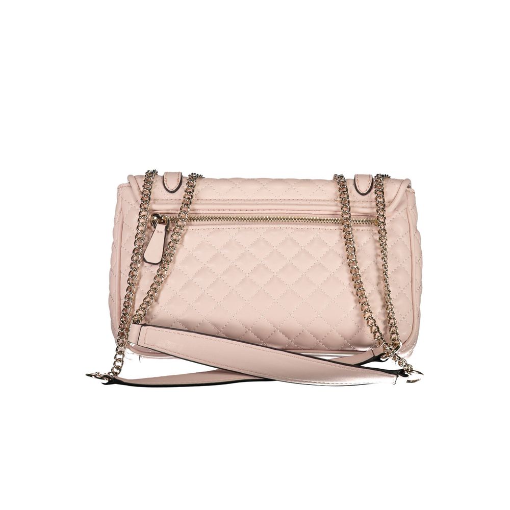 Guess Jeans Rosa Polyurethane Women Handbag