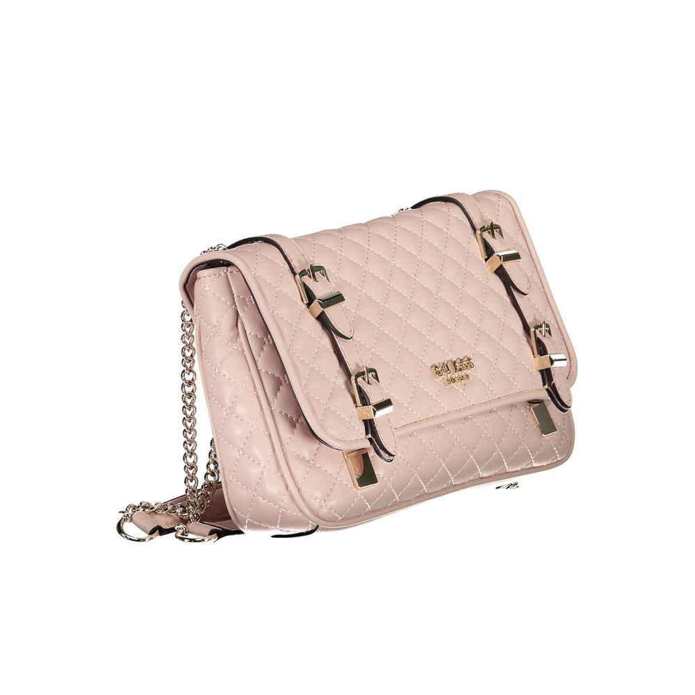 Guess Jeans Rosa Polyurethane Women Handbag