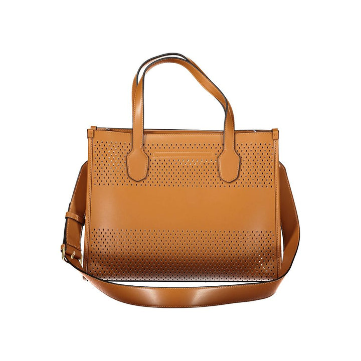 Guess Jeans Marrone Poliuretano Female Handbag