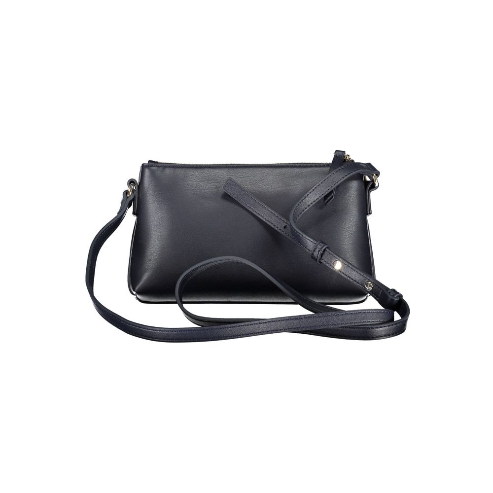 Tommy Hilfiger Blue Polyurethane Women's Shoulder Bag