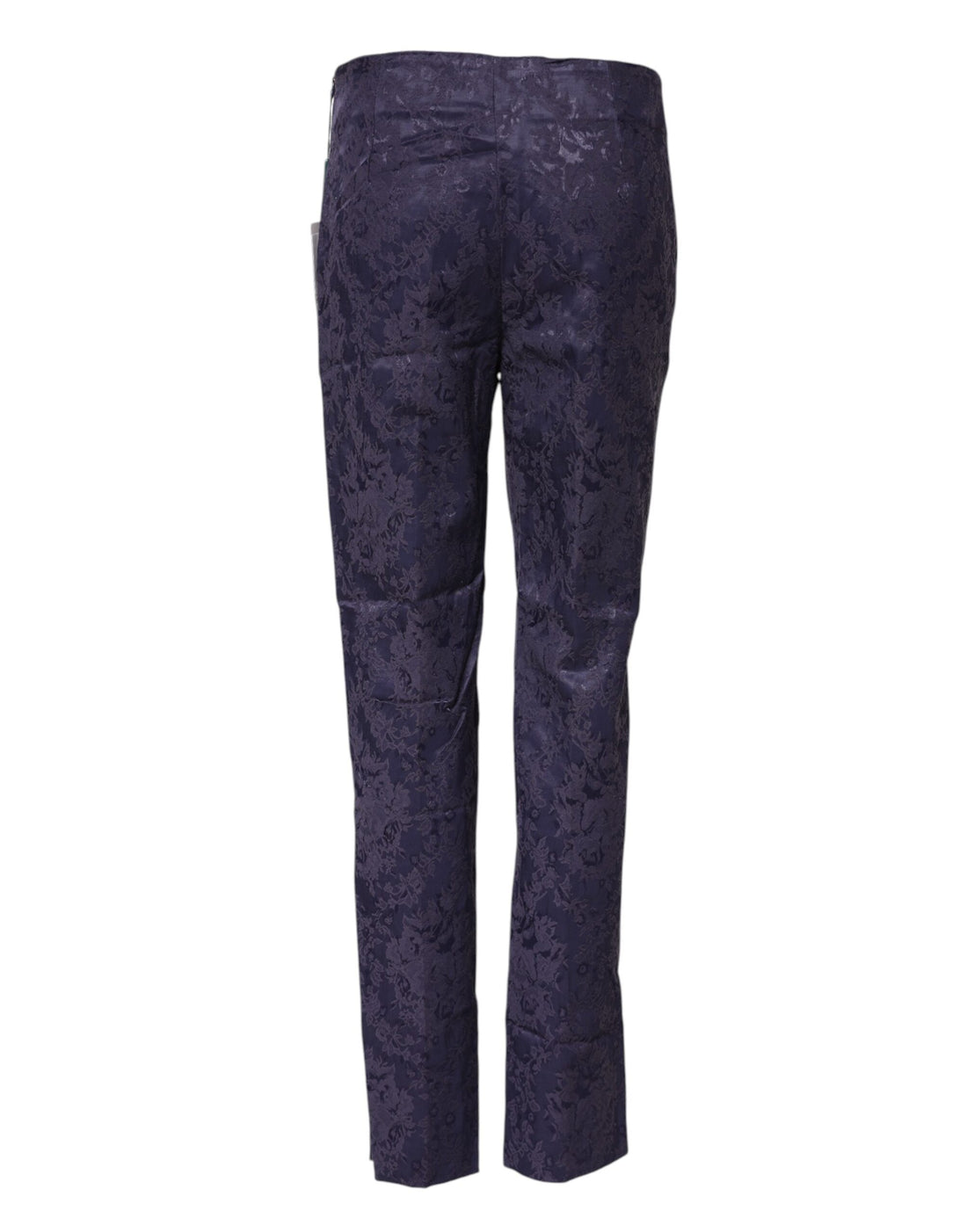 BENCIVENGA Purple Jacquard High Waisted Pants