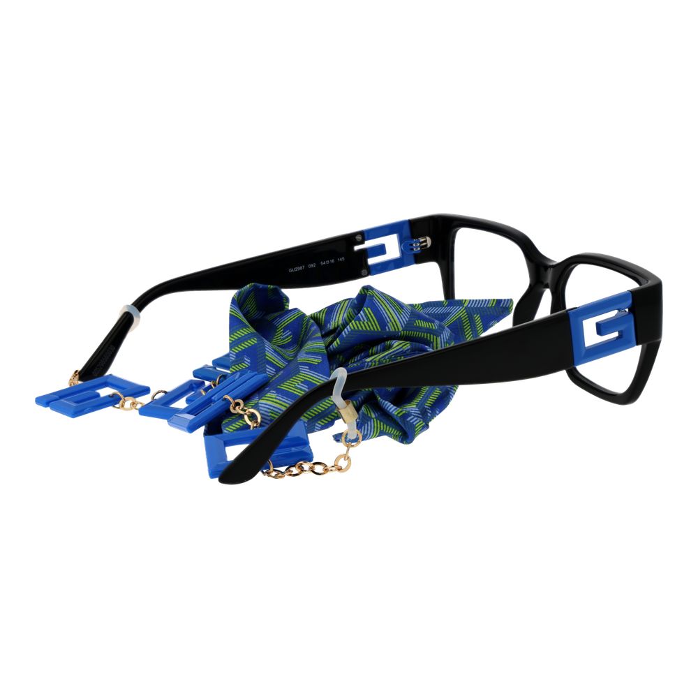 Guess Blue Stainless Steel Glasses (Frames)