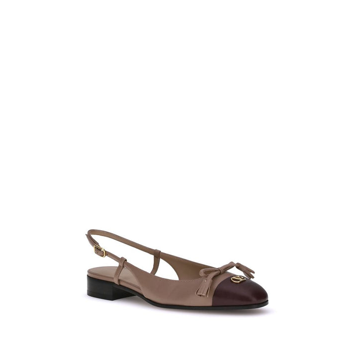 Valentino Garavani Multicolor Goatskin Ballet Flats