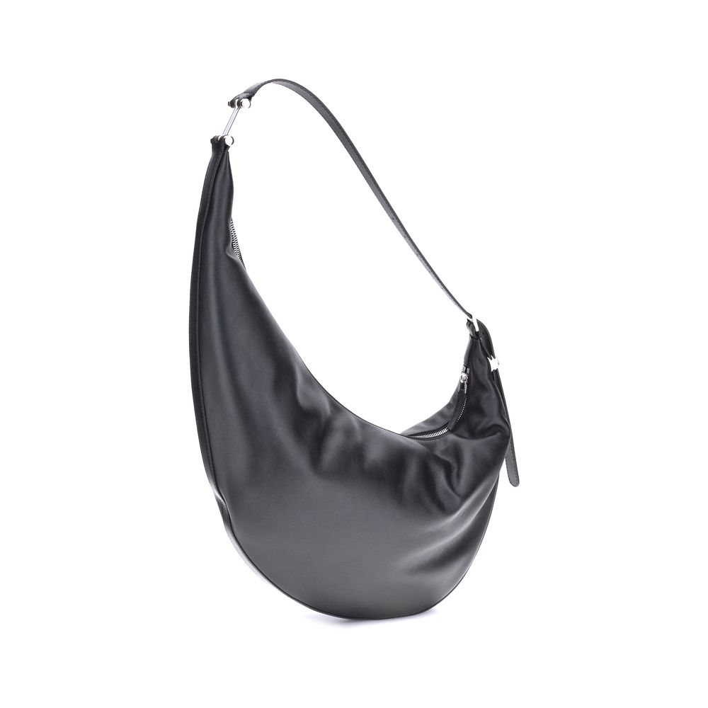 Marni Black Calf Leather Bos Taurus Shoulder Bag