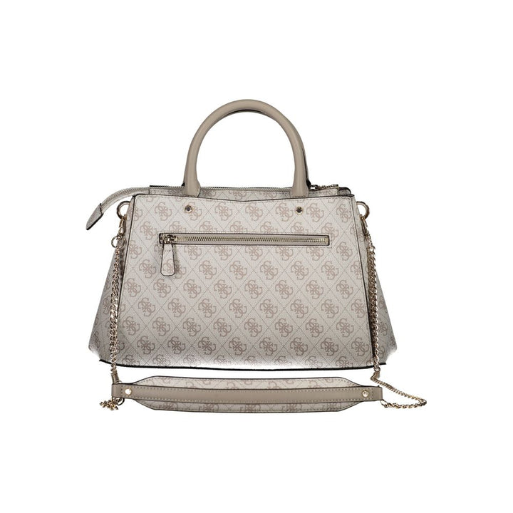 Guess Jeans Beige Polyester Women Sneaker