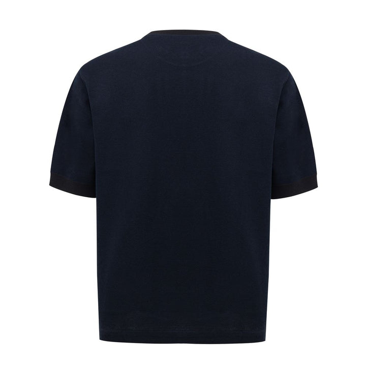 Dunhill Blue Cotton T-Shirt