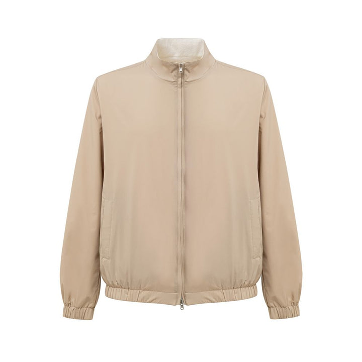 Gran Sasso Beige Polyester Jackets & Coat