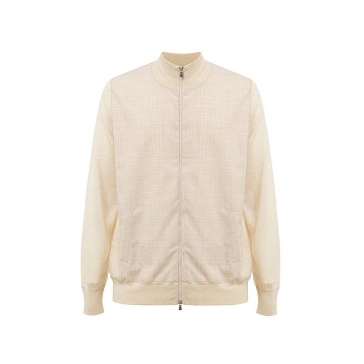 Gran Sasso Beige Wool T-Shirt