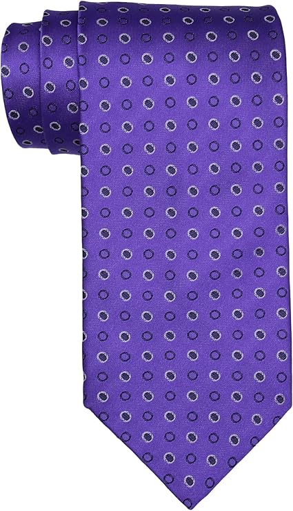 Dolcepunta Purple Geometric Tie