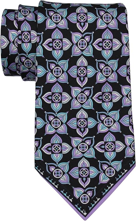 Emilio Pucci Multicolor Snowflake Medallion Tie