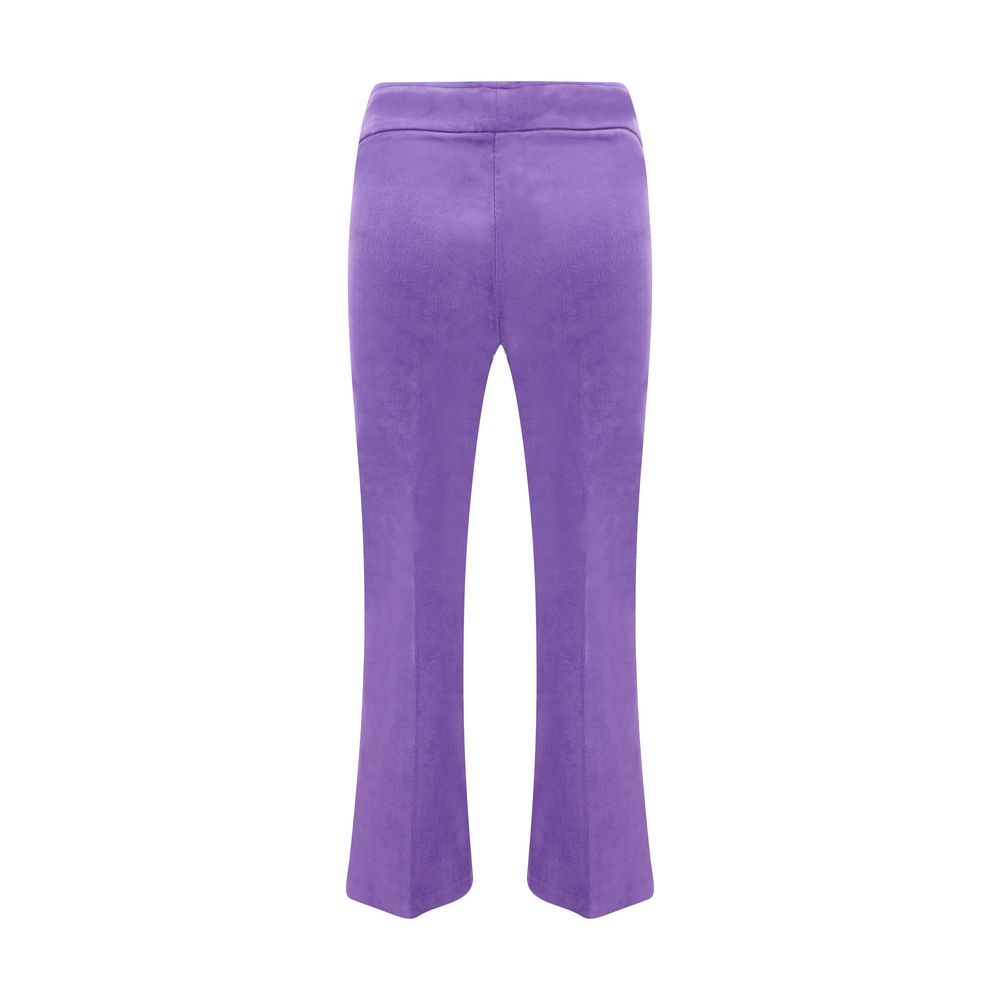 Avenue Montaigne Multicolor Cotton Casual Pants